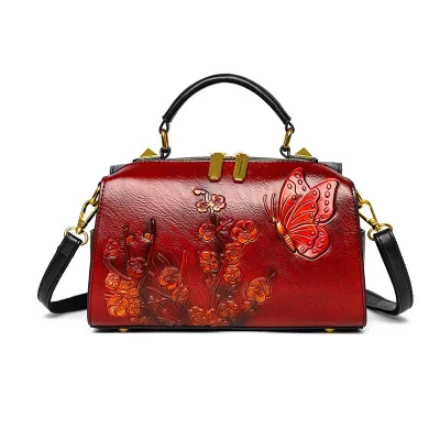 Love butterfly flower red